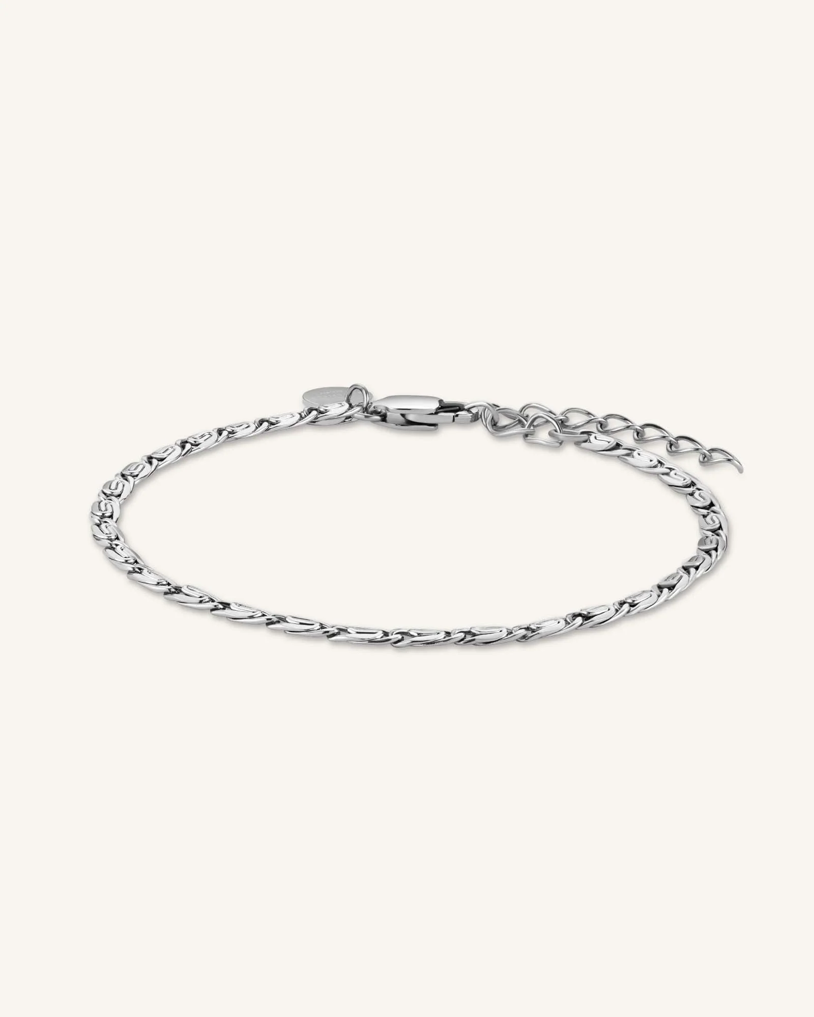 Swirl Bracelet Silver - Image 4