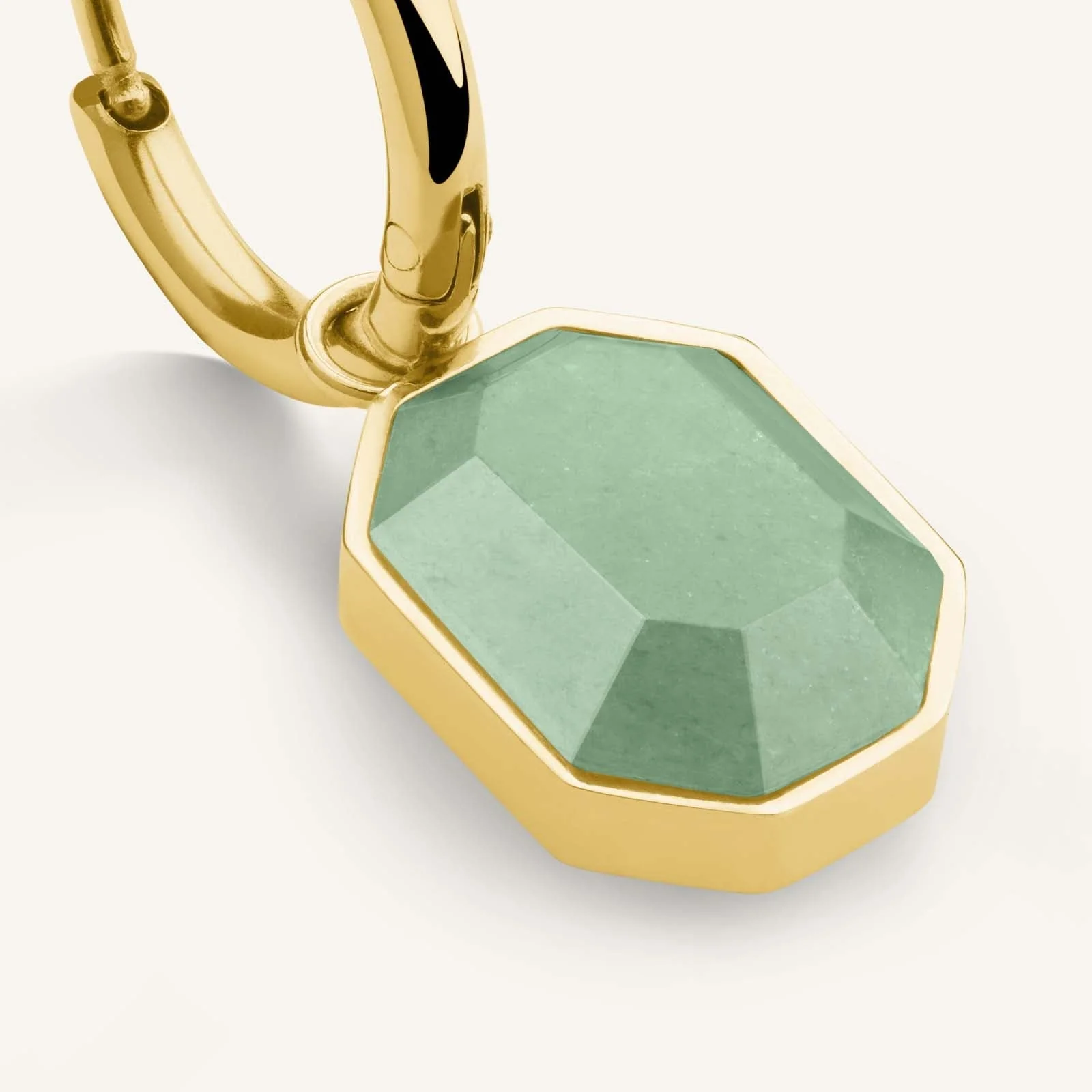 Geometric Gemstone Earrings - Image 5