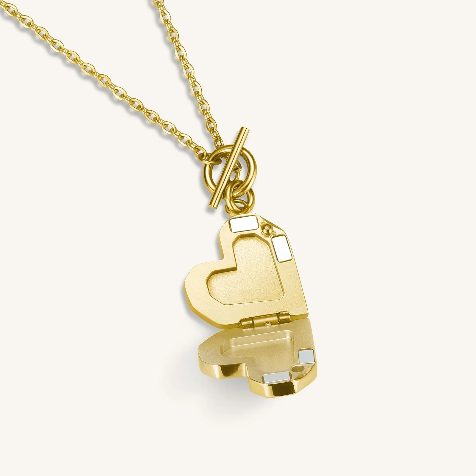 Heart Locket Gold - Image 3