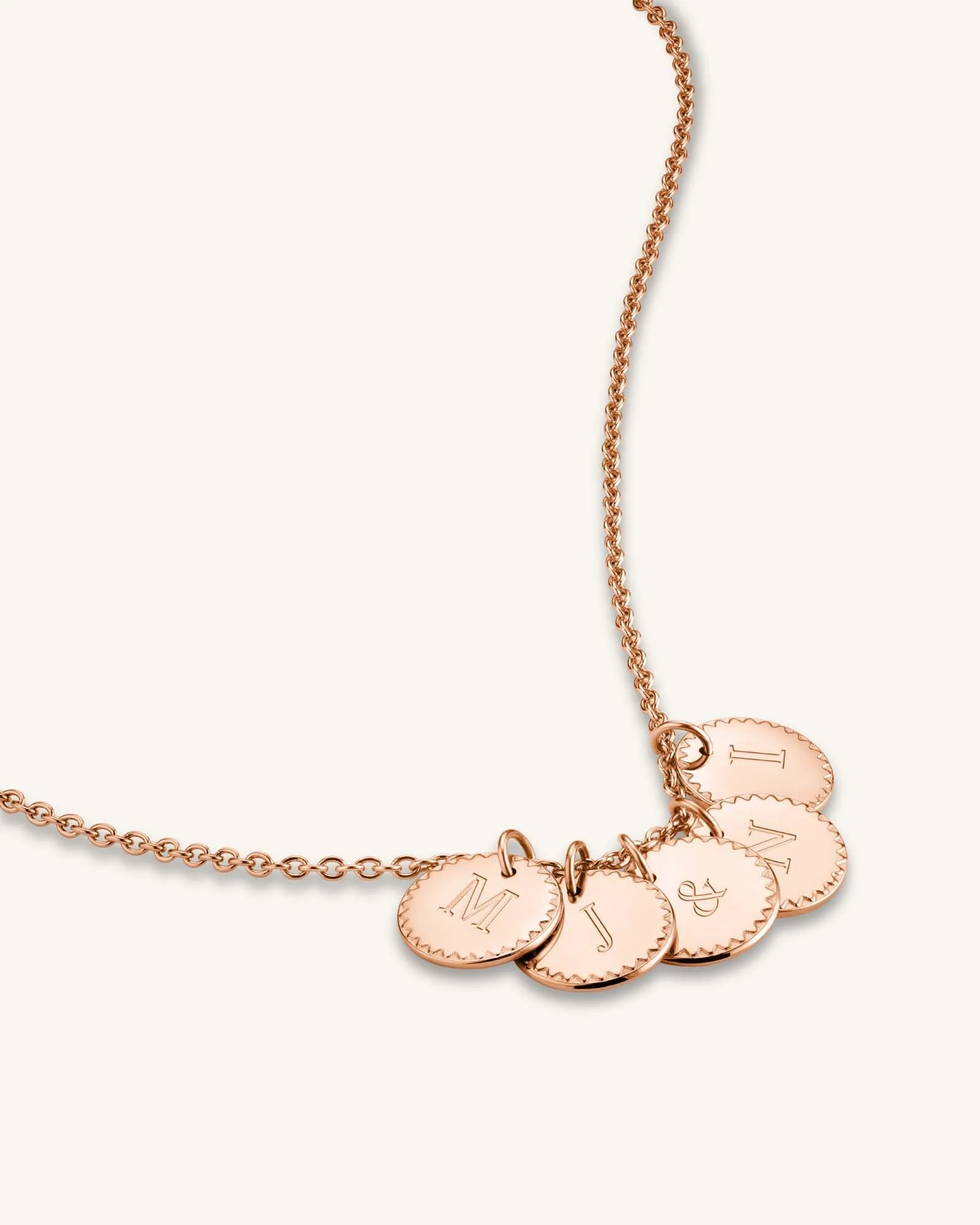 5 Coin Charm Necklace - Image 6