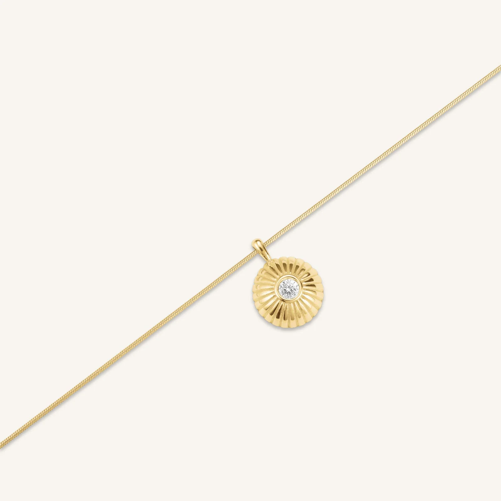 Solitaire Coin Necklace - Image 4